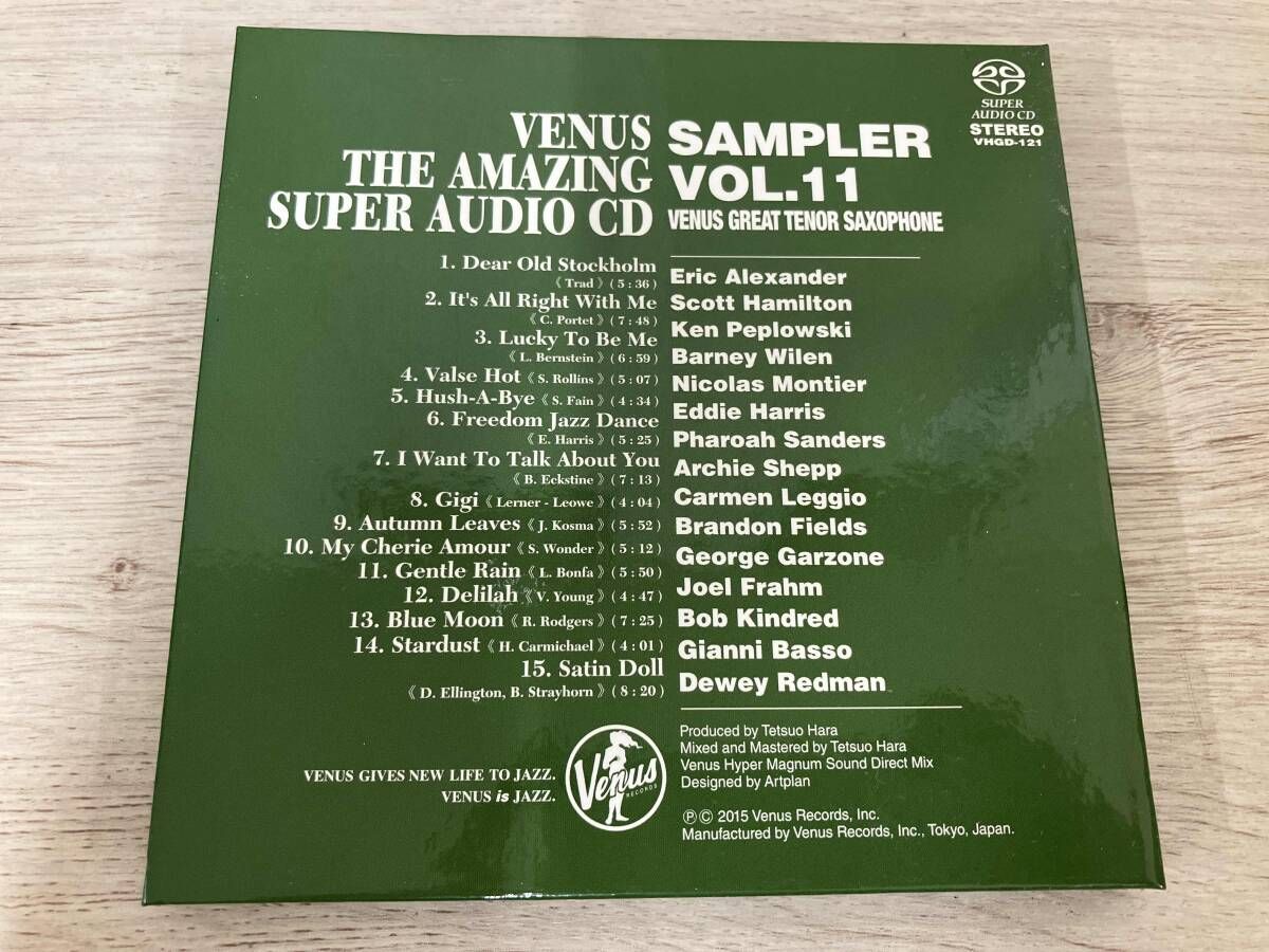 Jazz Cd Sacd Vol.11~Venus 15Great Tenor Saxophone(Sacd)