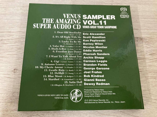 Jazz Cd Sacd Vol.11~Venus 15Great Tenor Saxophone(Sacd)