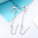 Tiffany Earrings (For Both Ears) Sv925