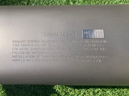 Yamaha Mufflers Yzf-R1 14B Rn22 Rn23 Rn24J