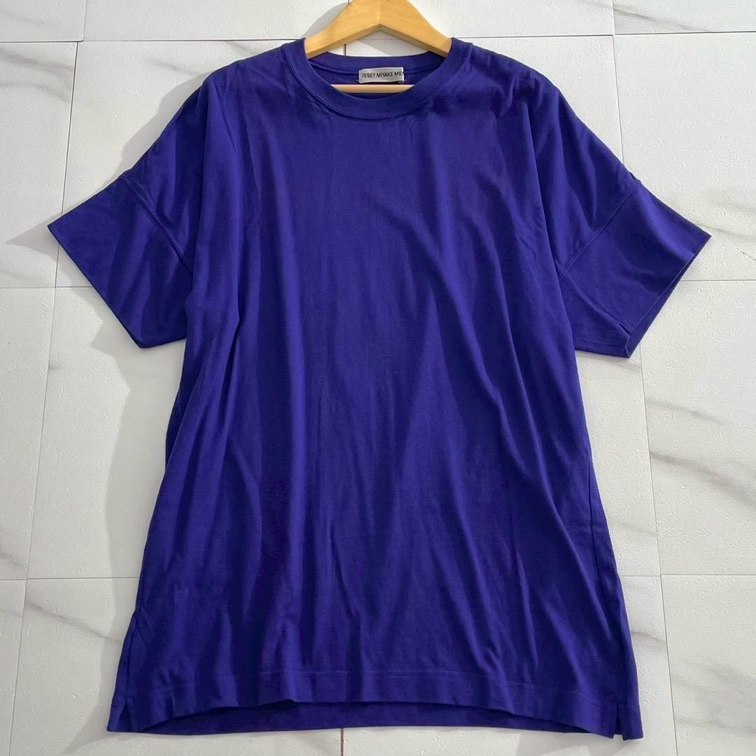 Issey Miyake T -Shirt 99Ss Men T-Shirt Blue L