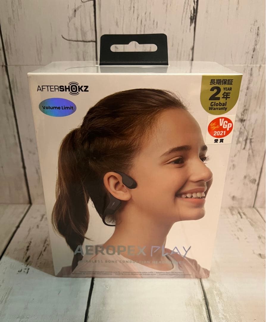 Shokz Bone-Conduction Earphones Aftershokz Aeropex Play