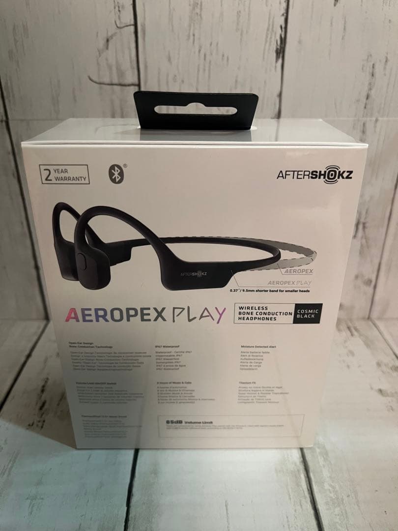 Shokz Bone-Conduction Earphones Aftershokz Aeropex Play
