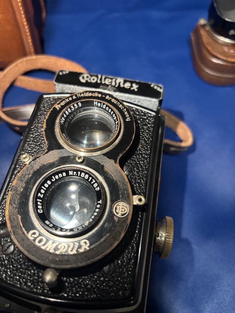 Rollei Twin-Lens Reflex Cameras Rolleiflex Carl Zeiss Tessar