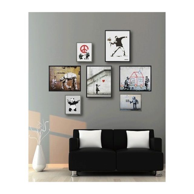 Welcome Board Banksy Love Is In The Edition) 54.2X64.3X3Cm