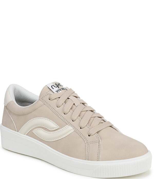 Sneakers Ryka Womens Viv Next Lace Up White Cap Beige