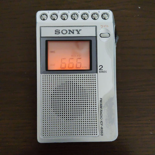Sony Radio And Boombox Icf-R353