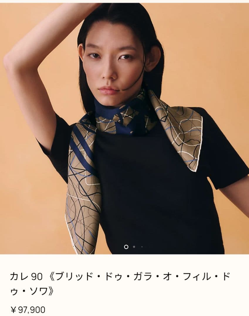 Hermes Bandanas Thin Scarves 90