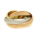 Cartier Ring #51 750 (K18Wg K18Yg K18Pg)