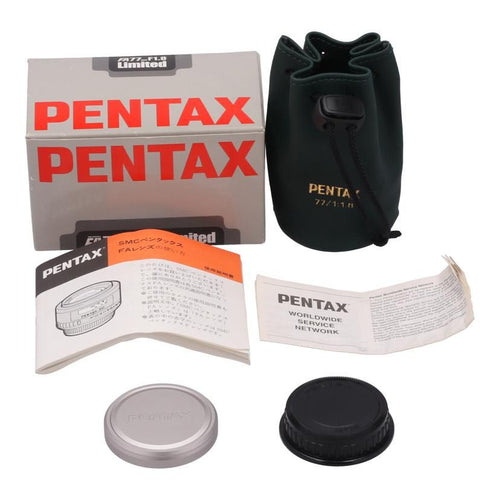 Pentax Video Camera Lens Fa77Mm F1.8 Ab 62