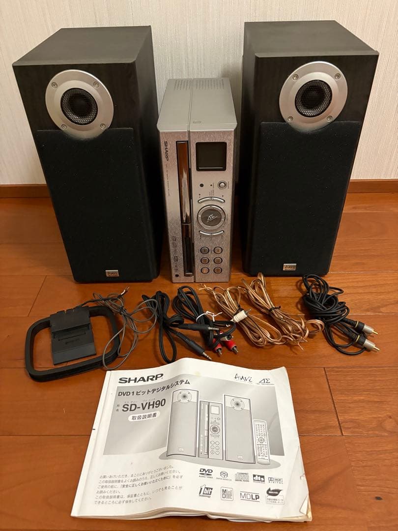 Sharp Mini -Component Sd-Vh90 Dvd1