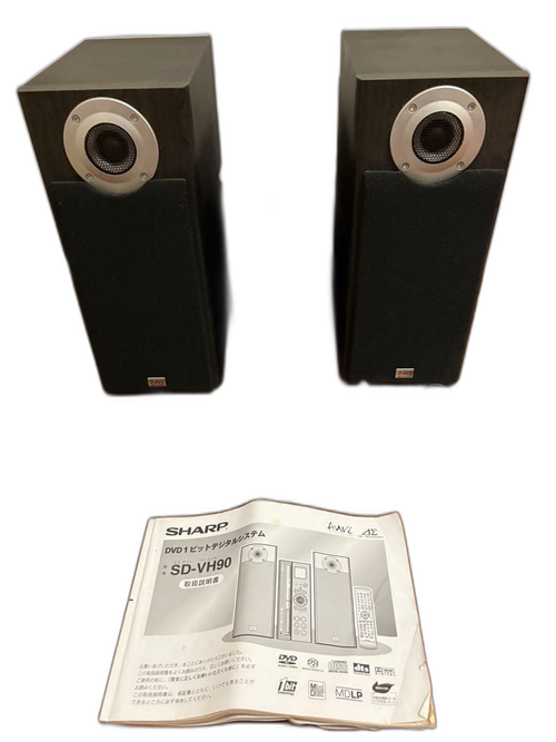 Sharp Mini -Component Sd-Vh90 Dvd1