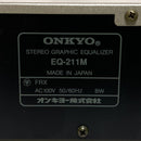 Onkyo Equalizers Eq-211M