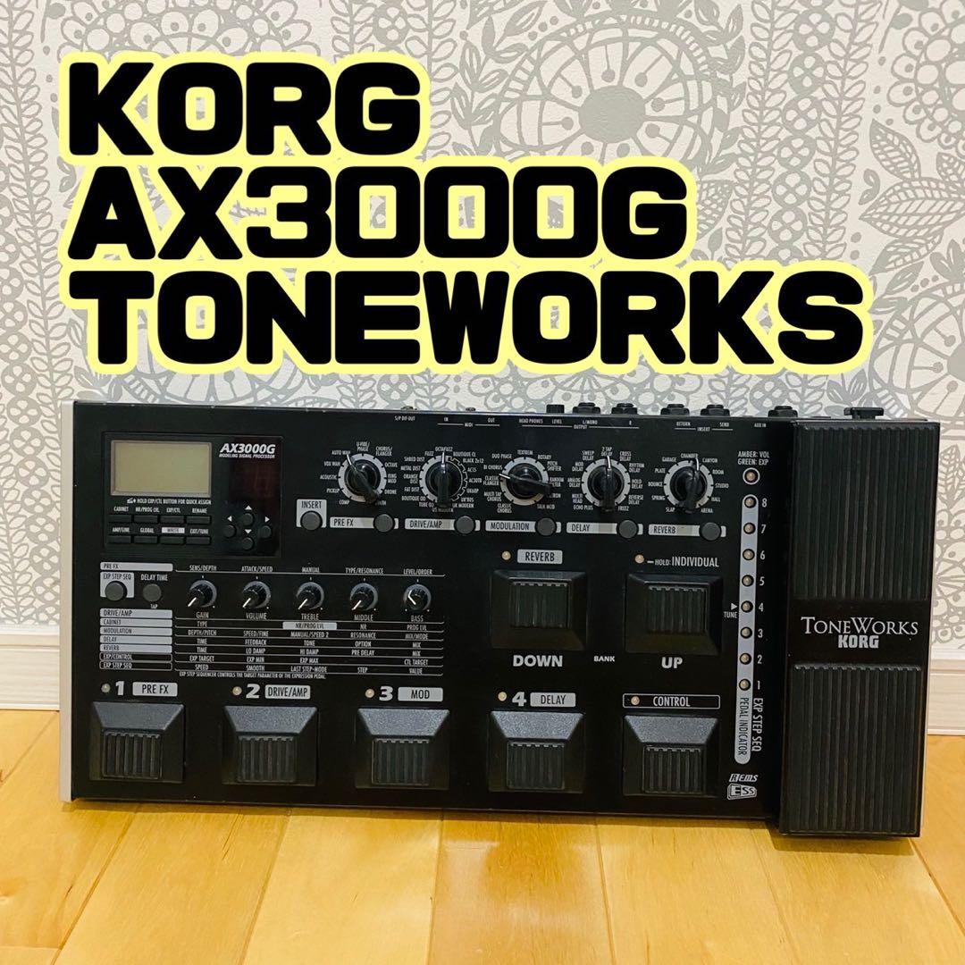 Korg Guitar Effects Units Ax3000G Tone Works