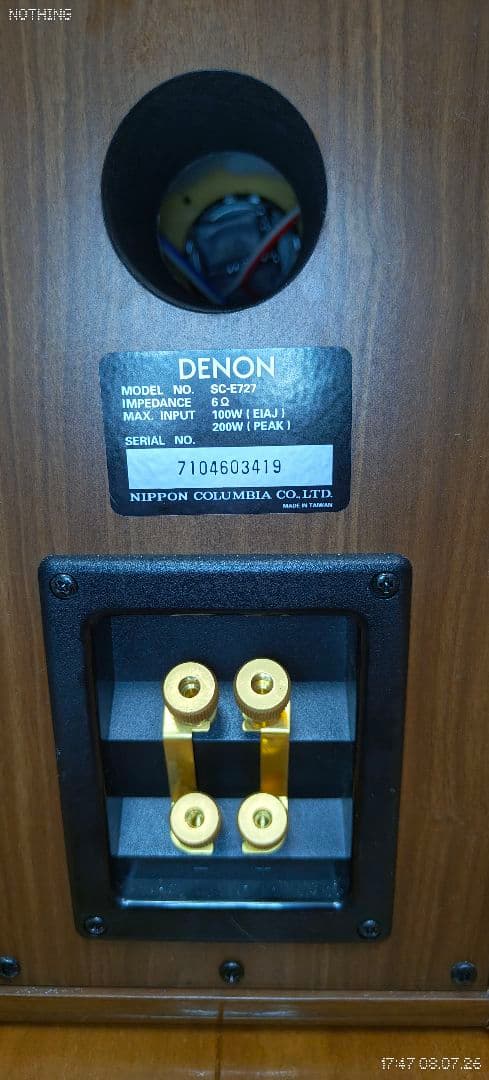 Denon Speakers Sc-E727