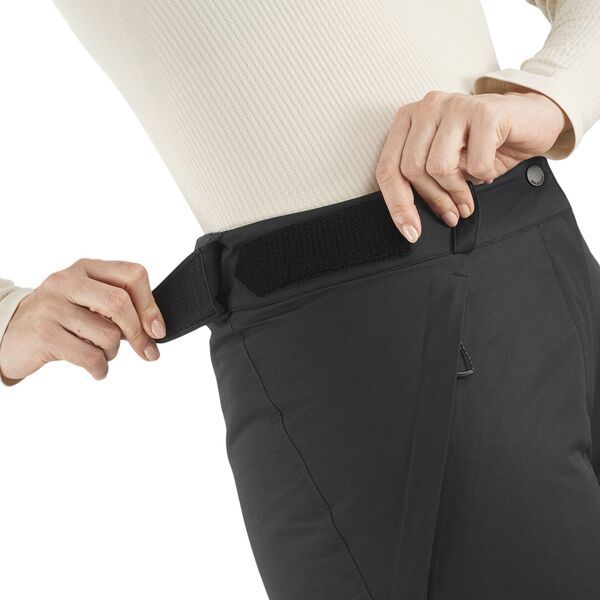 Casual Pants Salomon Womens Bashley Puff Ski Deep Black