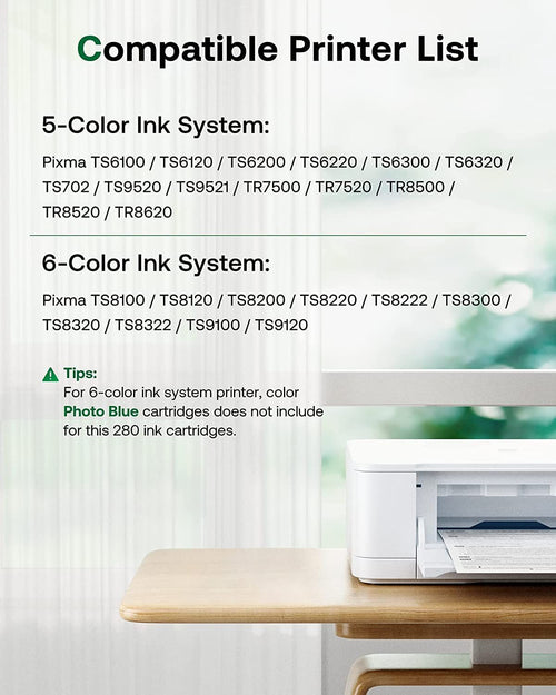 Ink Cartridge/Refilled Pgi-280Xxl Cli-281Xxl Canon 280 281 Pixma Tr8520 8620