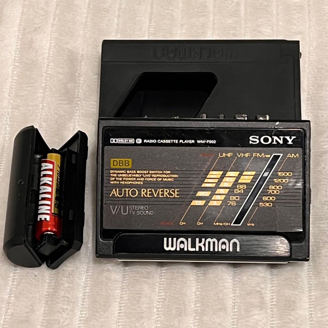 Sony Cassette Tapes Walkman Wm-F502