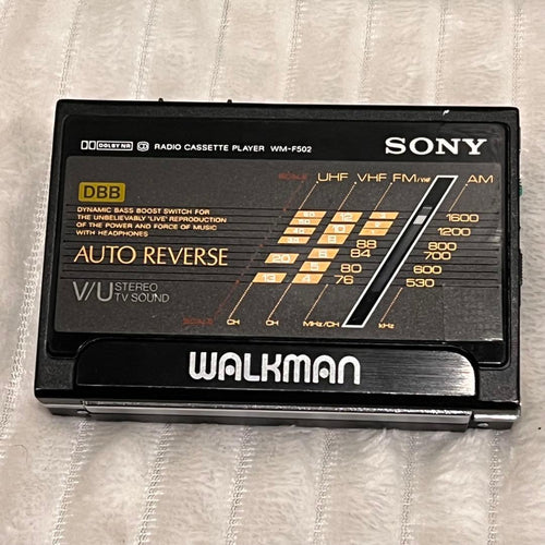 Sony Cassette Tapes Walkman Wm-F502
