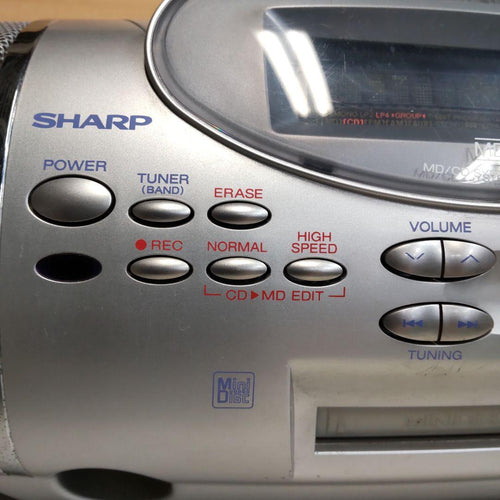 Sharp Portable Cd Player Cd/Widefm