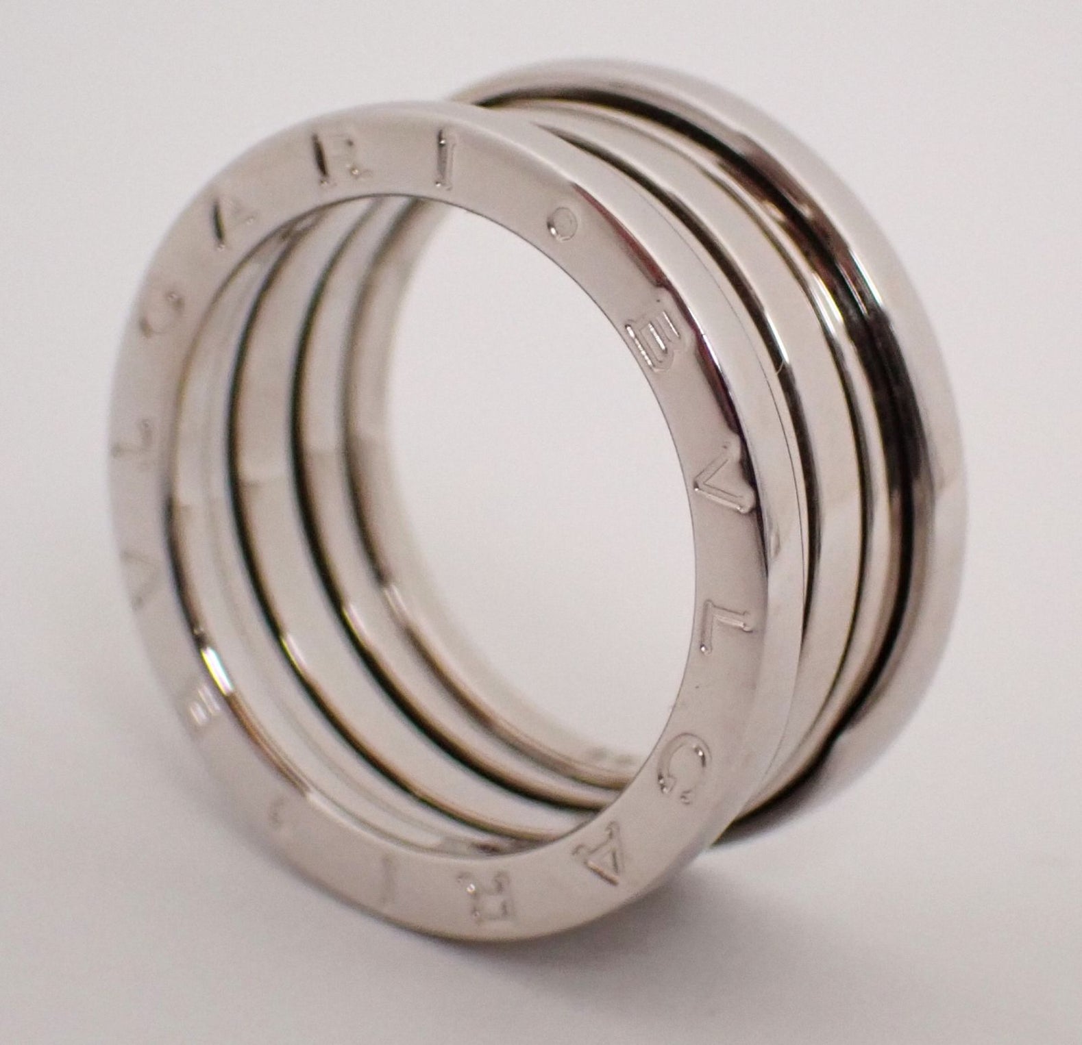 Bvlgari Ring B.Zero1 3 15 K18Wg 10.4G 18