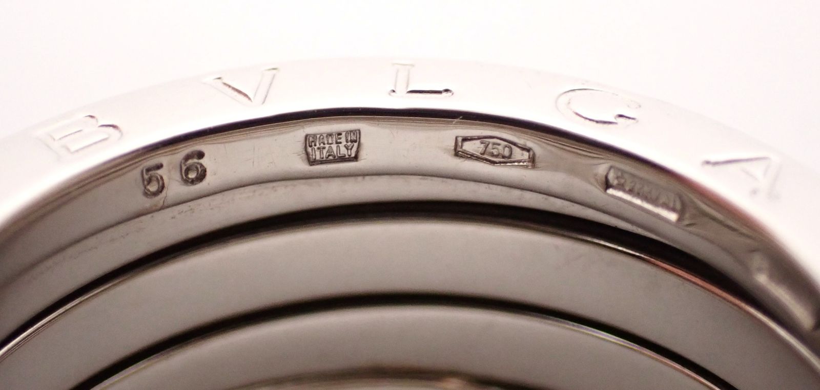 Bvlgari Ring B.Zero1 3 15 K18Wg 10.4G 18