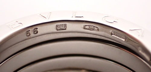Bvlgari Ring B.Zero1 3 15 K18Wg 10.4G 18