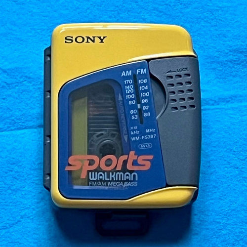 Sony Cassette Players Walkman Sports Wm-Fs399
