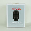 Samyang Lens (Single Focus) Af F1.4 Fe Ii E Sony