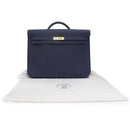 Hermes Sac à main 36 Y Bleu Nuit(