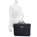 Hermes Sac à main 36 Y Bleu Nuit(