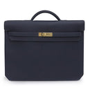 Hermes Sac à main 36 Y Bleu Nuit(
