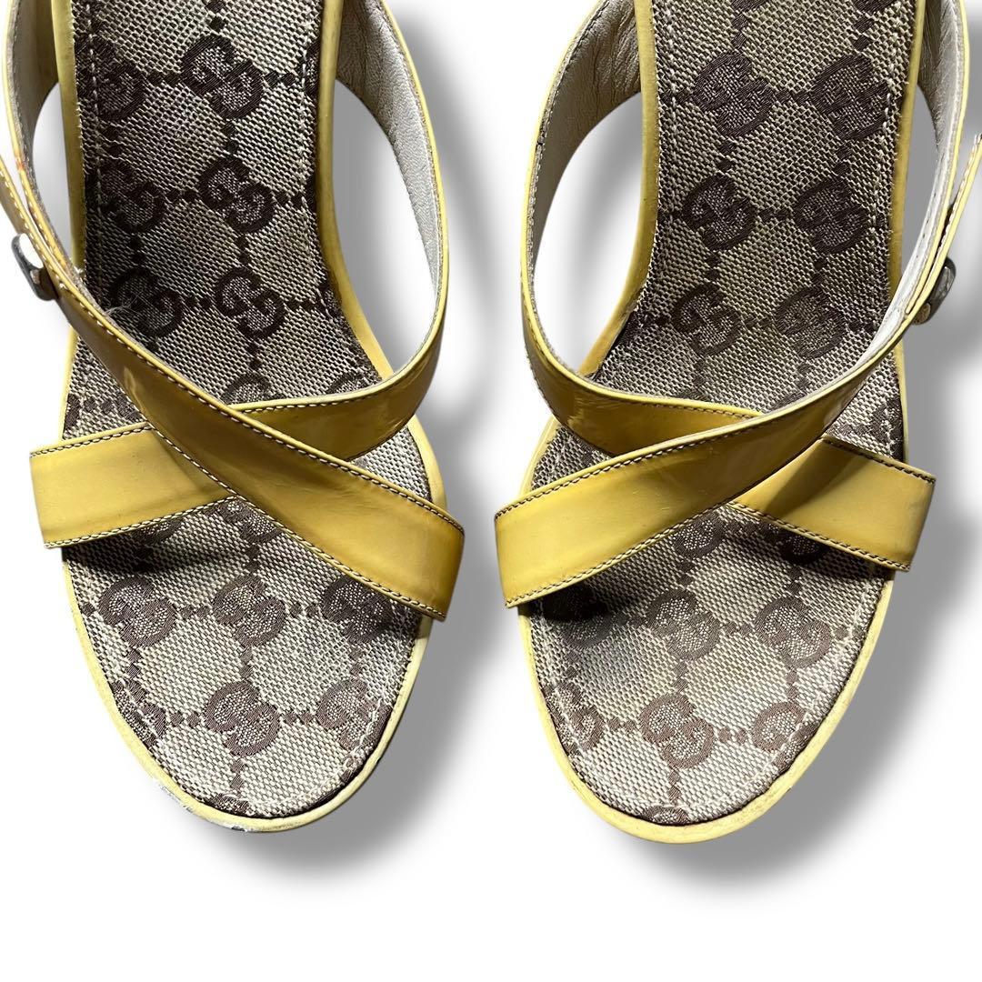 Gucci Sandals Gg Vintage 21