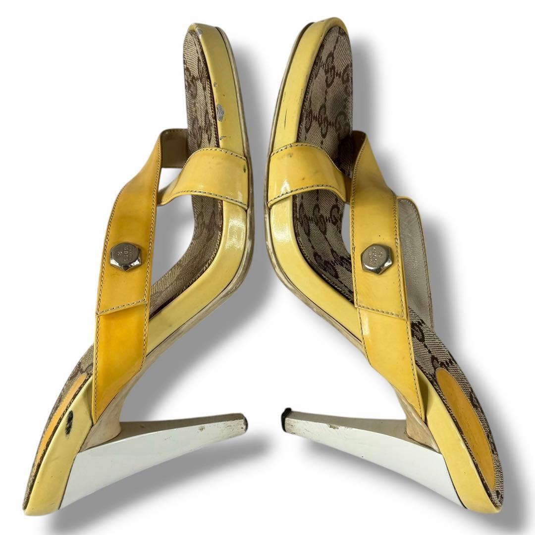 Gucci Sandals Gg Vintage 21