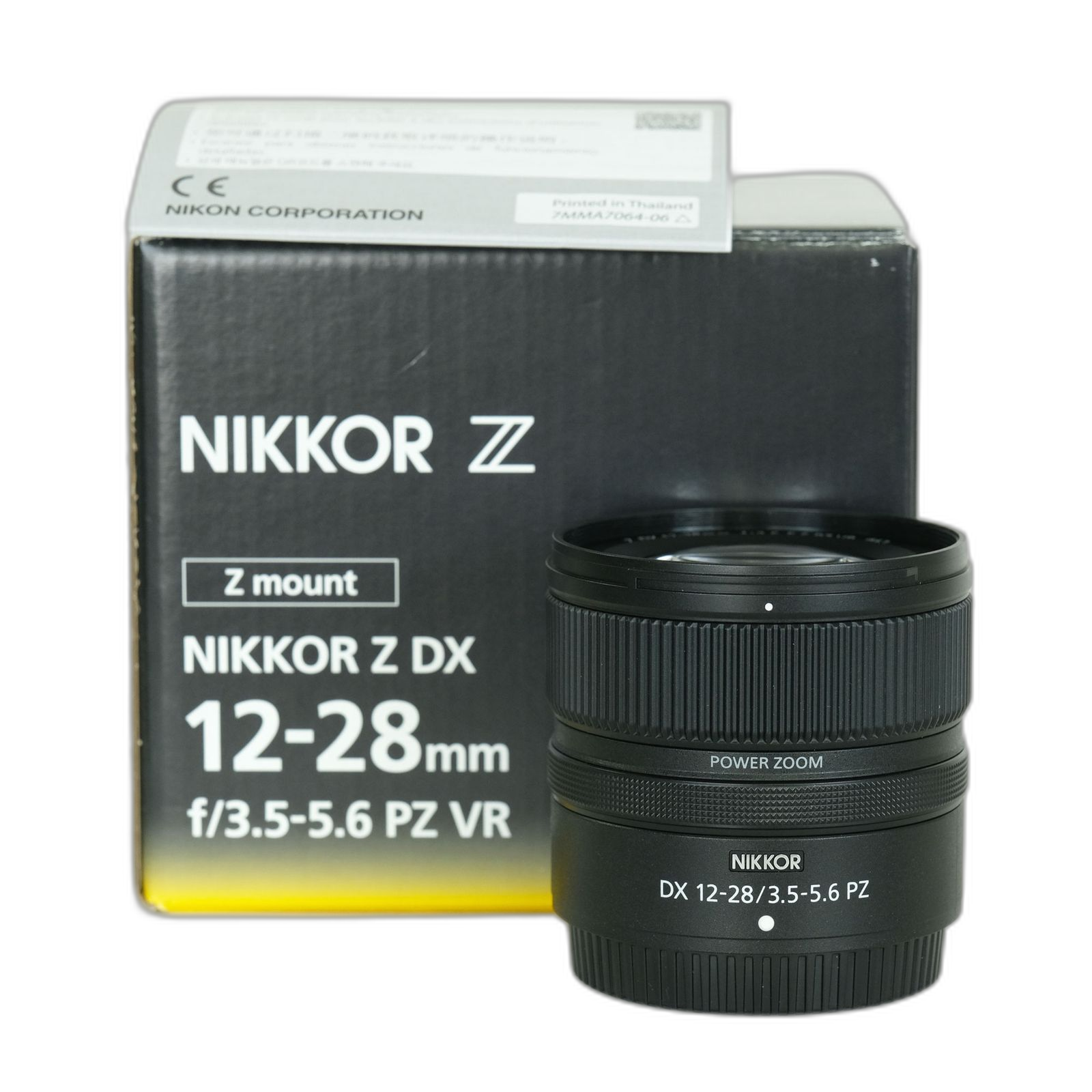 Nikon Lens (Zoom) Nikkor Z Dx 12-28Mm F/3.5-5.6 Pz Vr