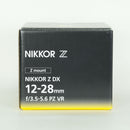 Nikon Lens (Zoom) Nikkor Z Dx 12-28Mm F/3.5-5.6 Pz Vr