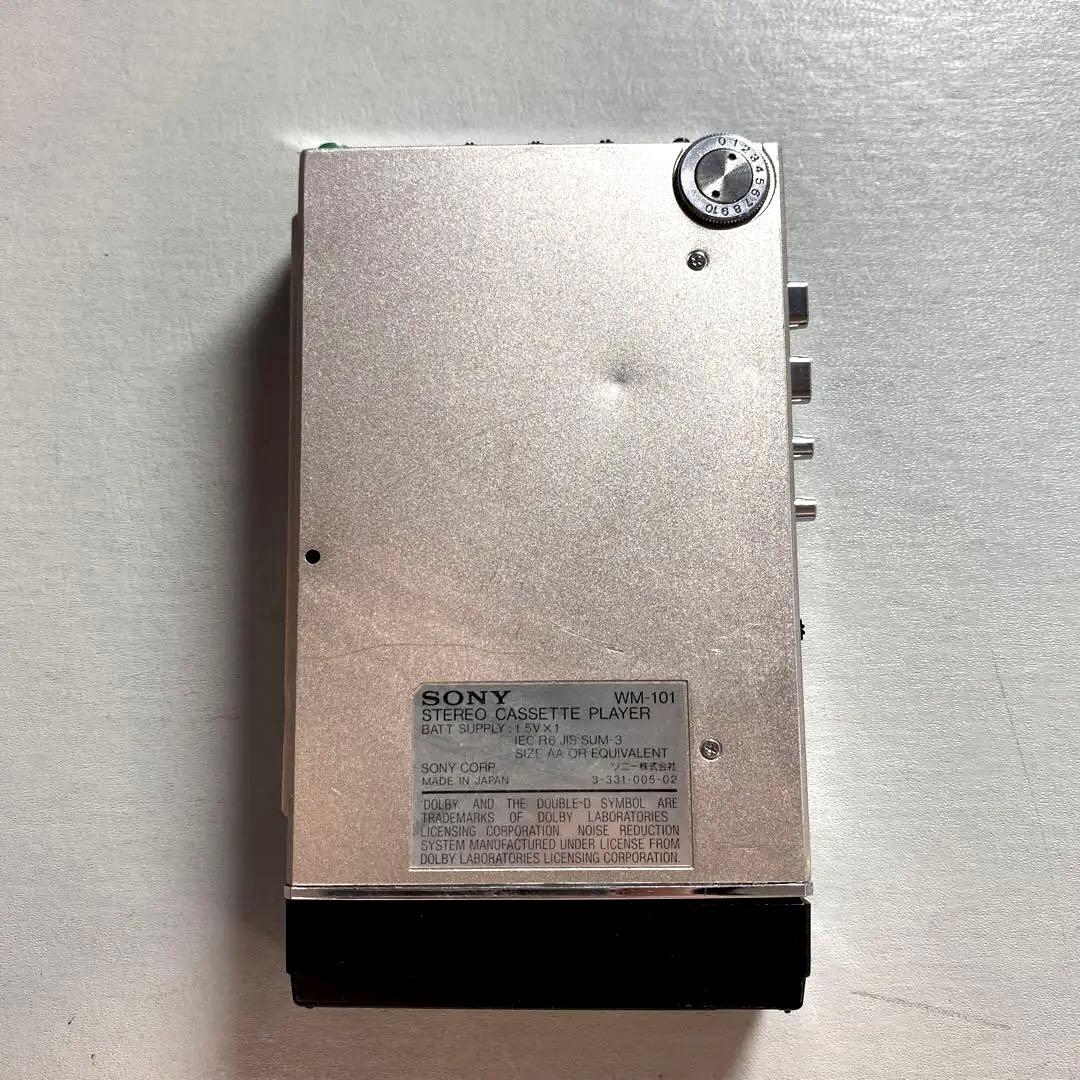 Sony Cassette Player Walkman Wm-101
