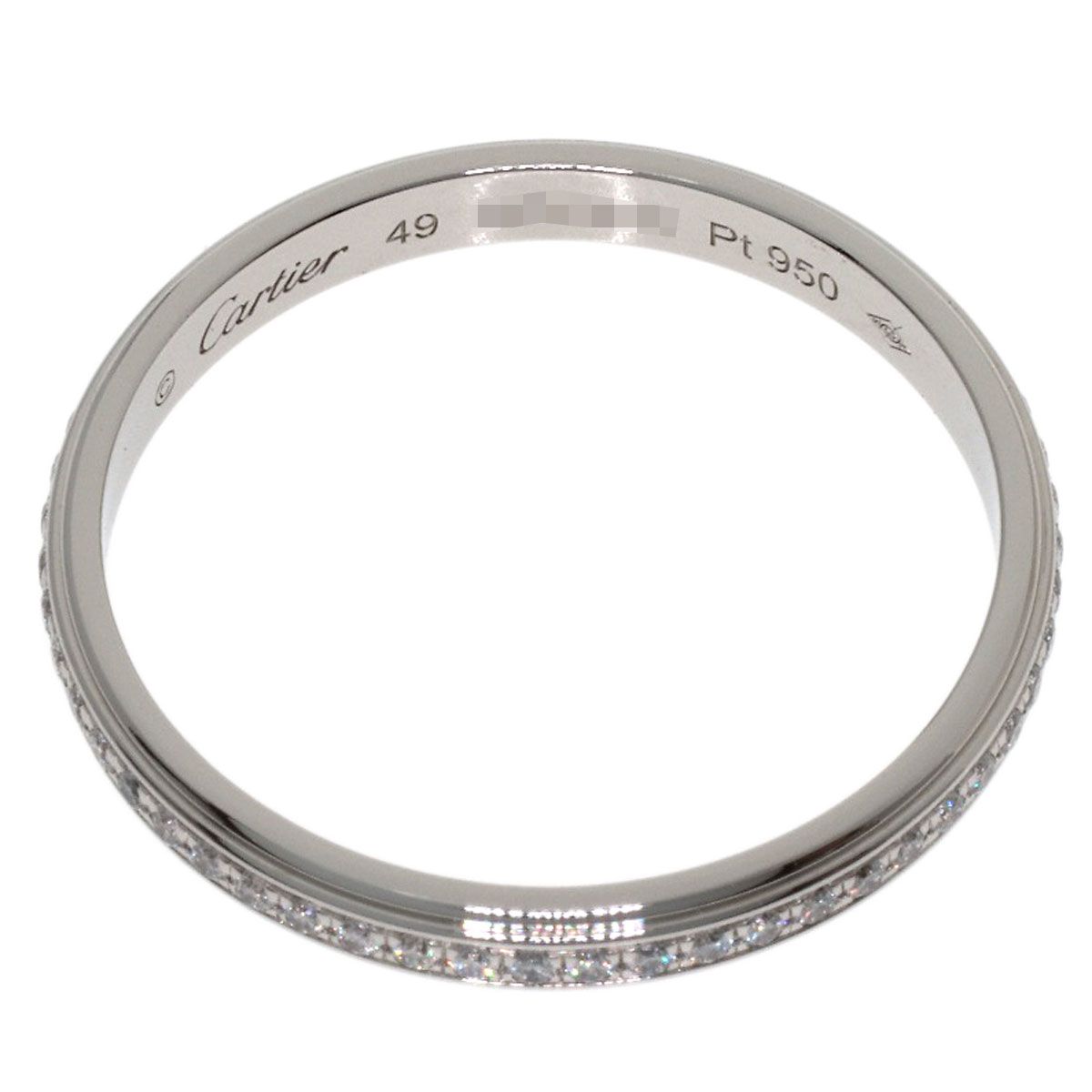Cartier Ring #49 Pt950