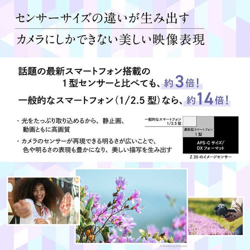Nikon Mirrorless Interchangeable Lips Z30