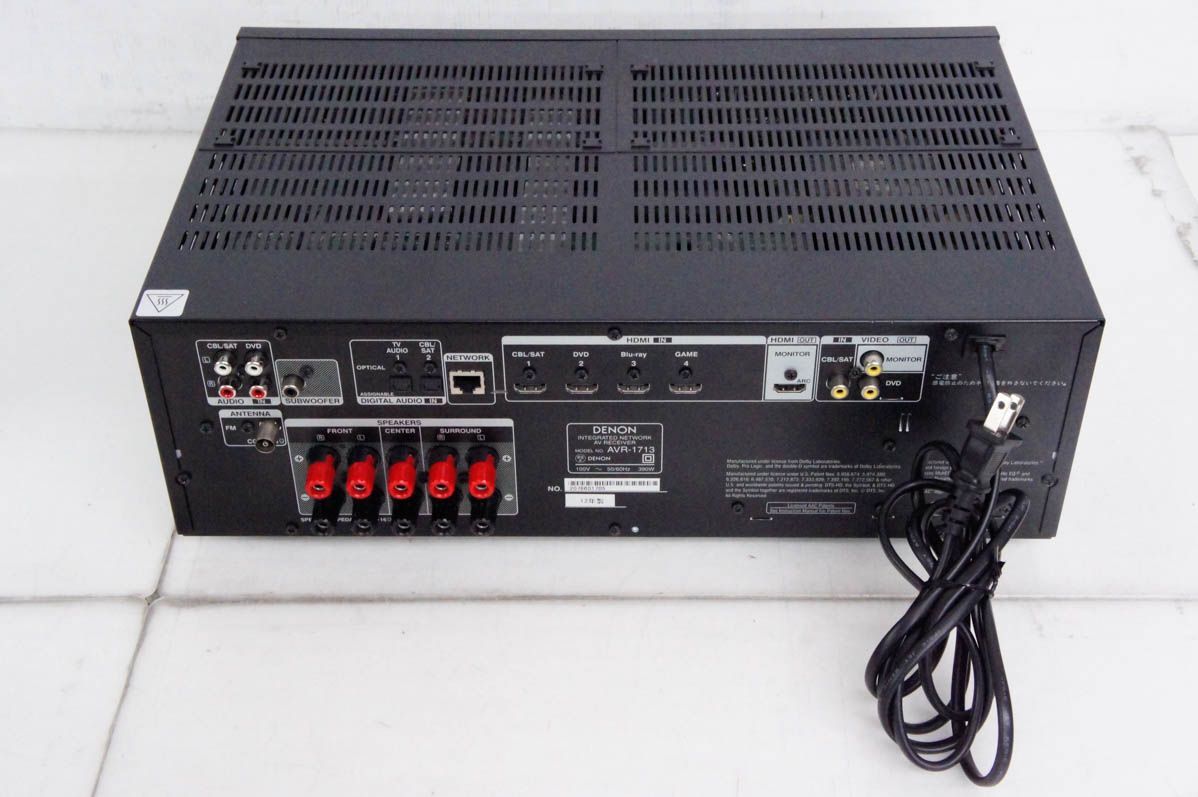 Av Amplifier Denon 51Ch Avr-1713