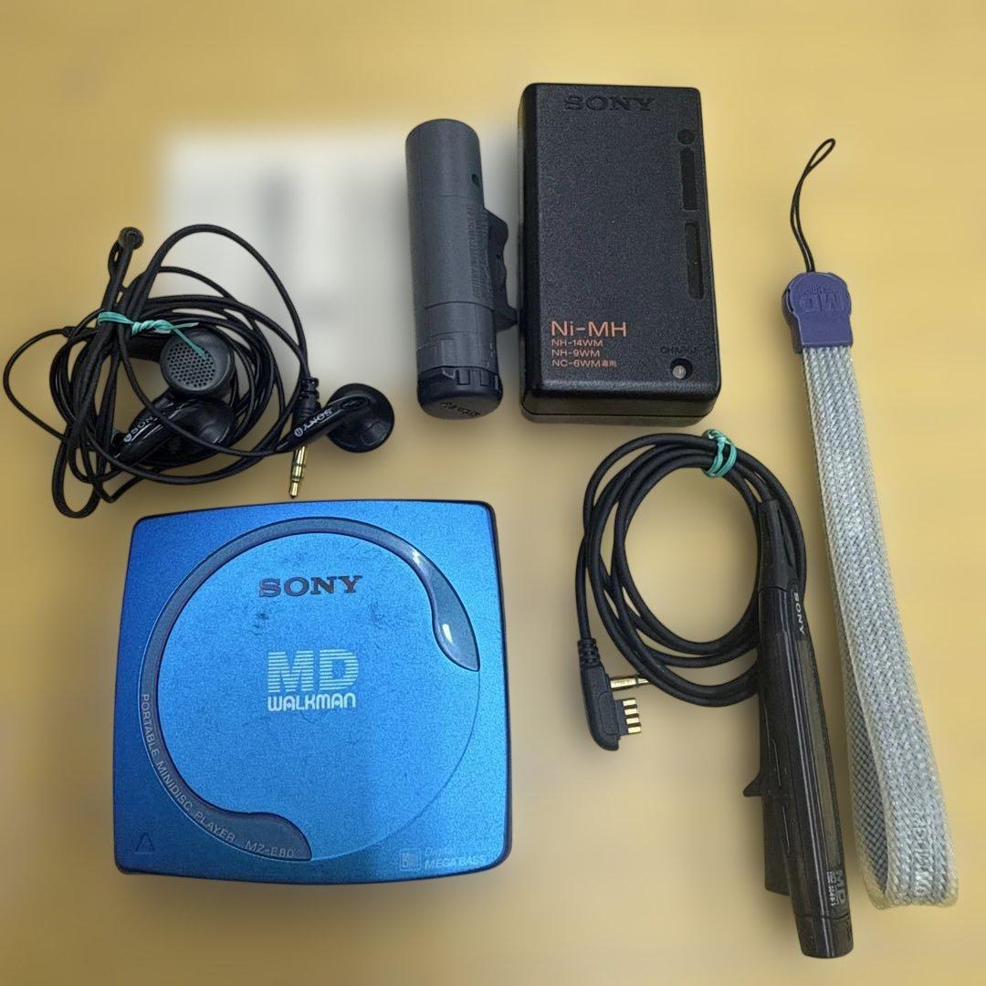 Sony Portable Md Players Walkman Mz-E80