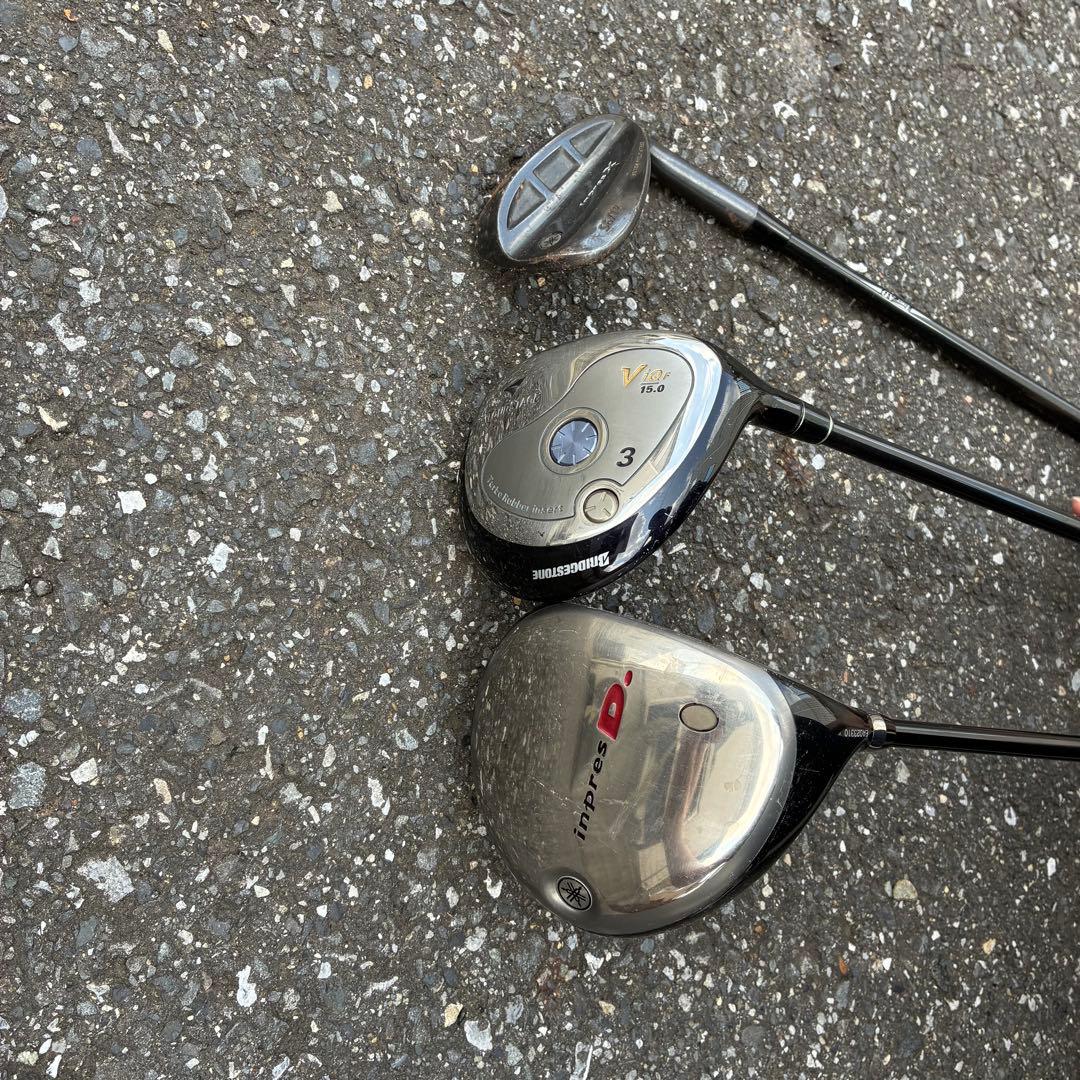 Club Sets 5 Yamaha Tourstage 1W/3W/7Ut/Fw/56