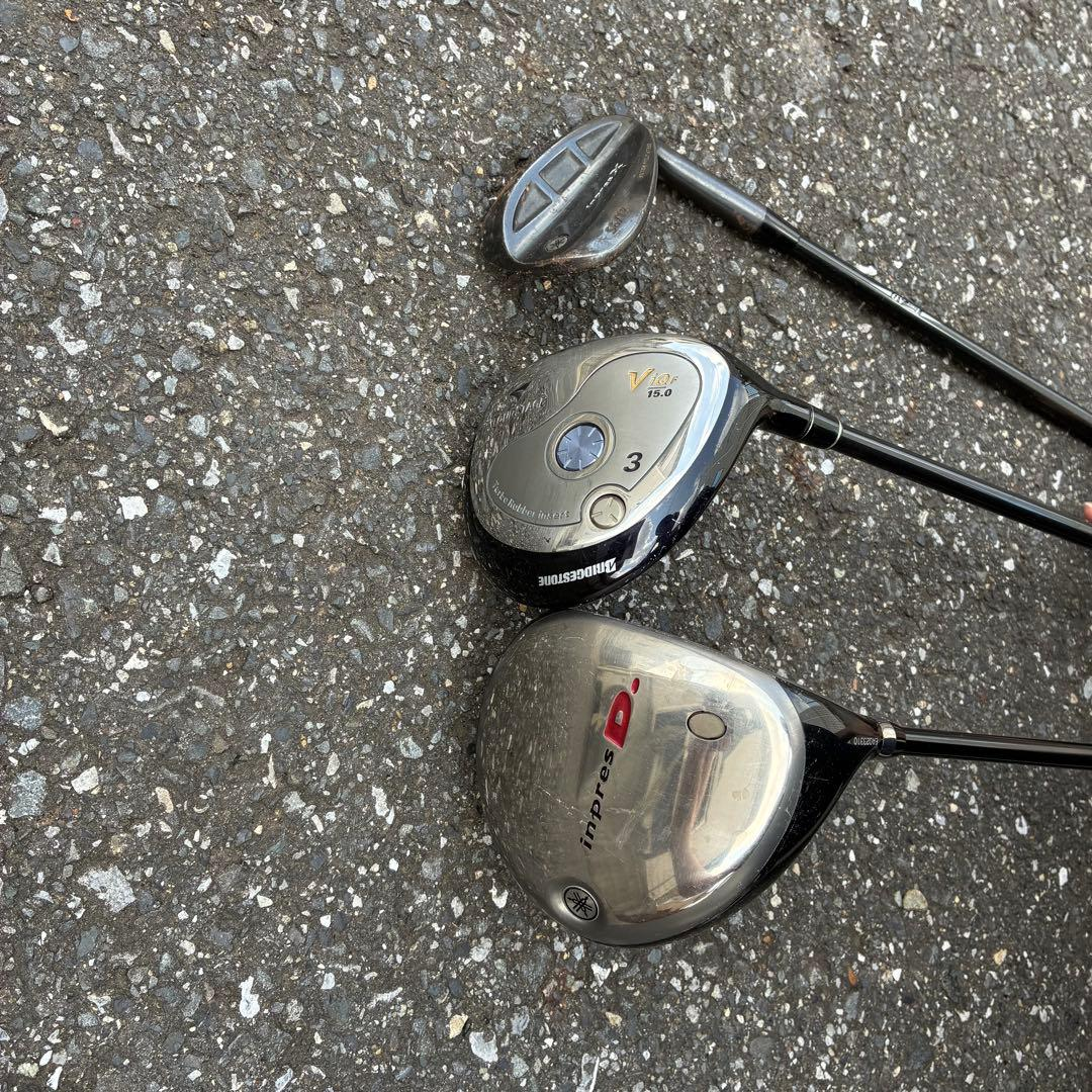 Club Sets 5 Yamaha Tourstage 1W/3W/7Ut/Fw/56