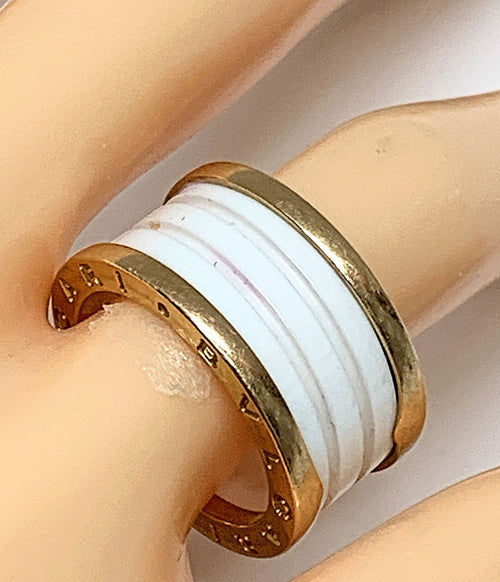 Bvlgari Ring K18 B-Zero1 4 17 57