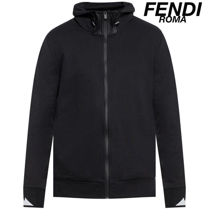 Fendi Hoodies Hidden Hood Sweatshirt