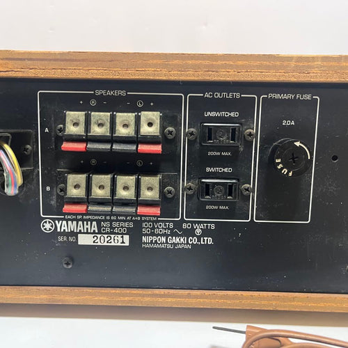 Yamaha Integrated Amplifiers Cr-400