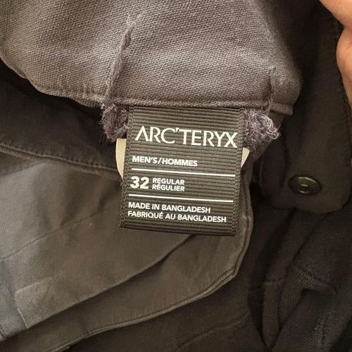 Arc'Teryx Pants Trousers Cronin Cotton Pant 32-R