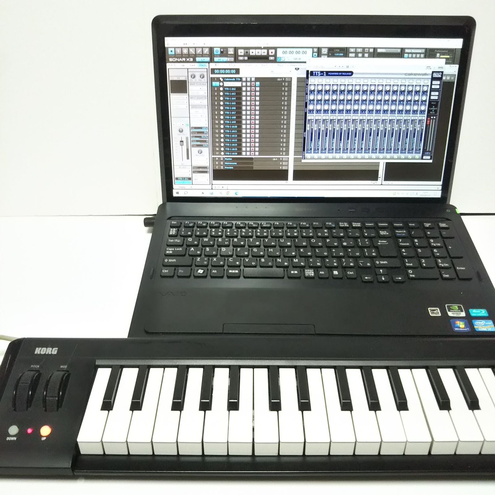 Korg Midi Keyboard Pad Microkey-61 Usb 61