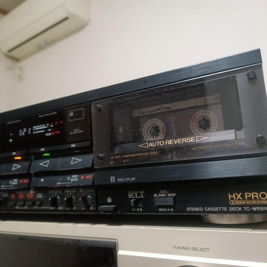 Sony Cd Md Cassette Deck Tc-Wr901