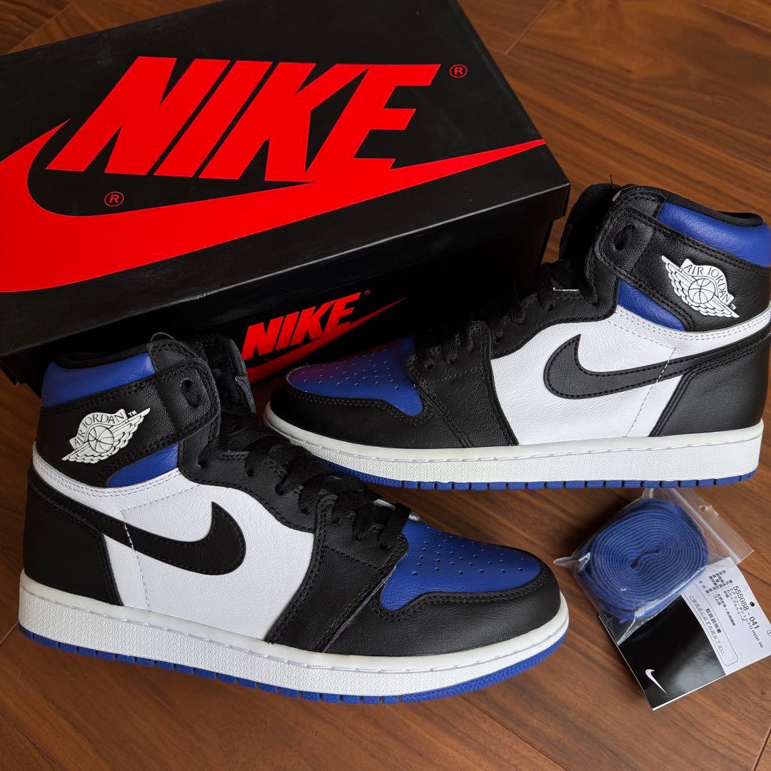 Nike Sneakers Air Jordan 1 Retro High Og Black/White-Game Royal-Black